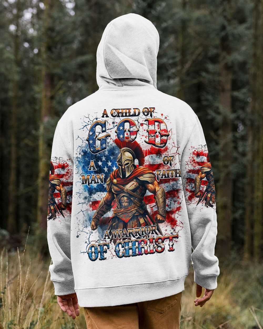 A Warrior Of Christ Men's All Over Print Shirt - Yhhn2209254