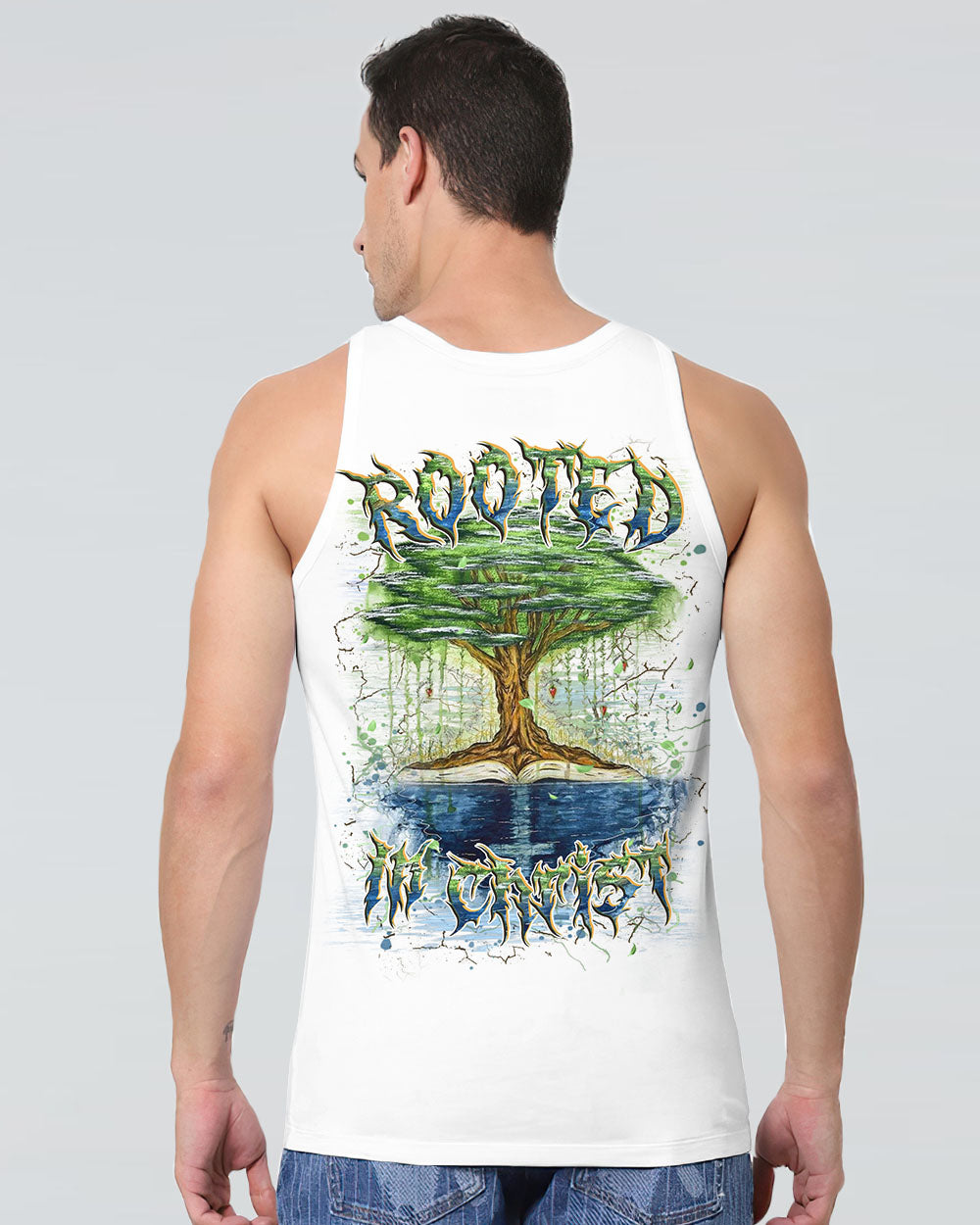 Rooted In Christ Men's All Over Print Shirt - Yhhn2210242