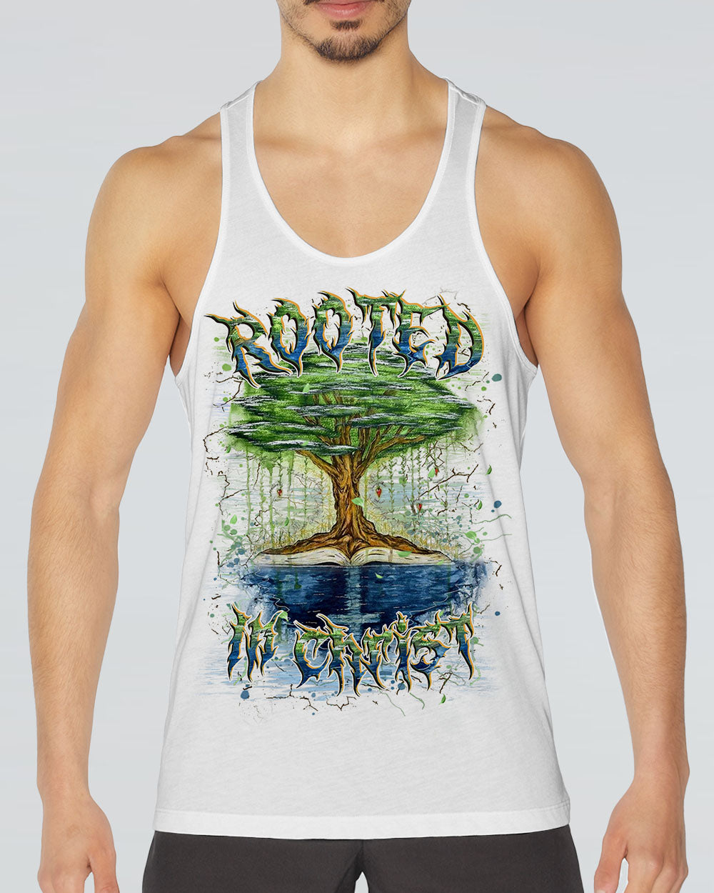 Rooted In Christ Men's All Over Print Shirt - Yhhn2210242