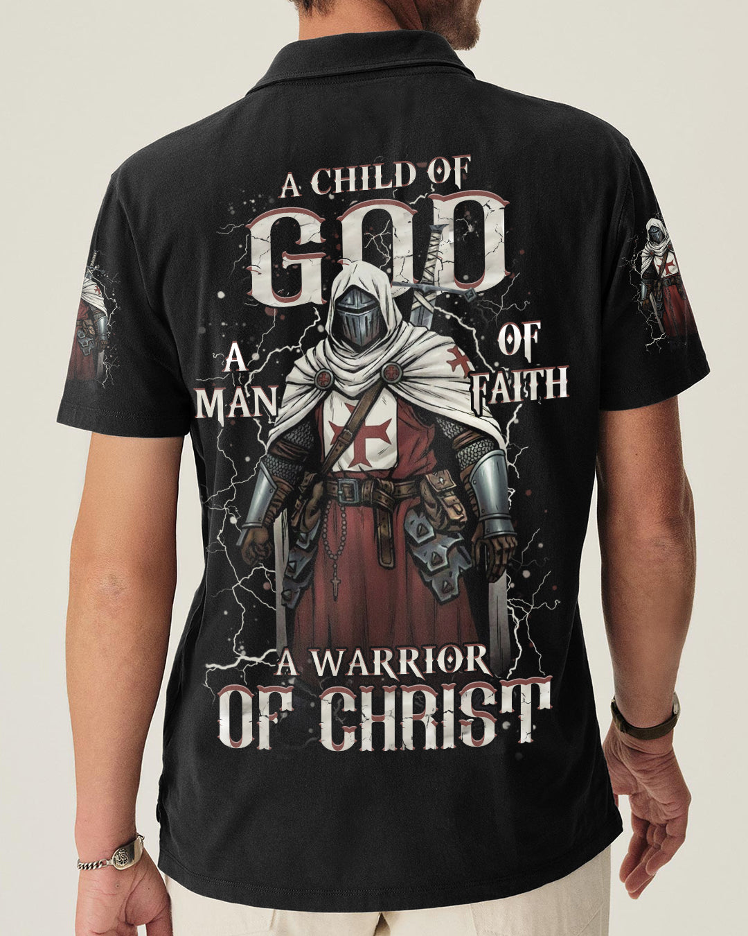 A Warrior Of Christ Men's All Over Print Shirt - Yhhn2212253