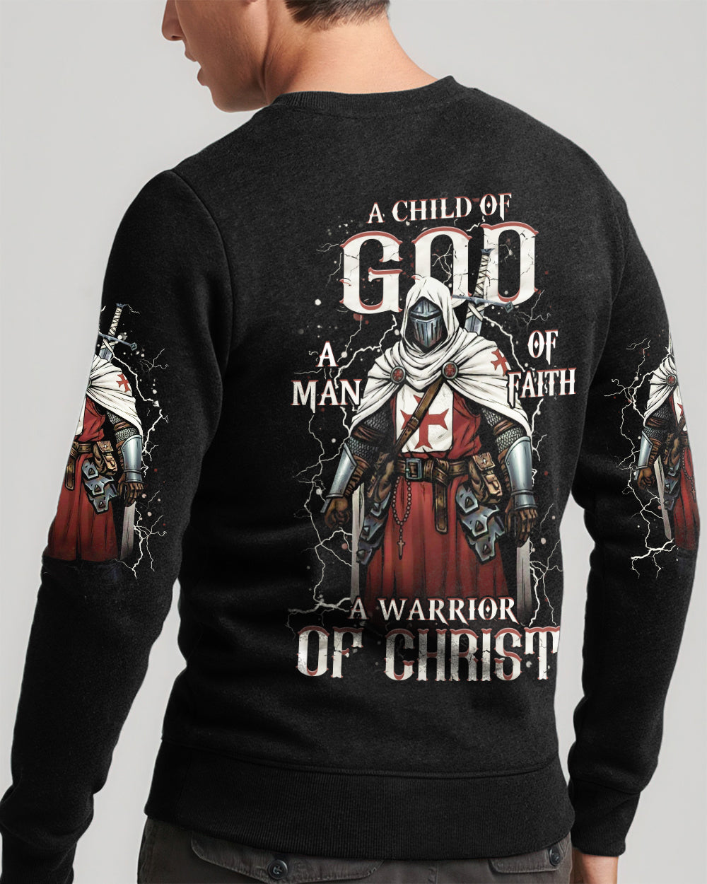 A Warrior Of Christ Men's All Over Print Shirt - Yhhn2212253