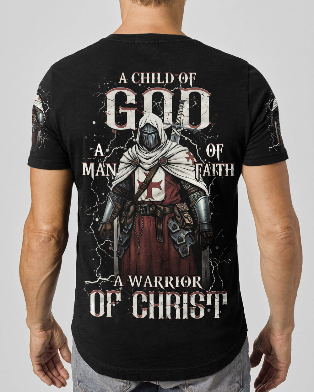 A Warrior Of Christ Men's All Over Print Shirt - Yhhn2212253