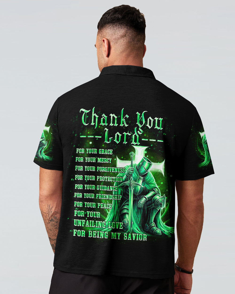 Thank You Lord Men's All Over Print Shirt - Yhhn2305243