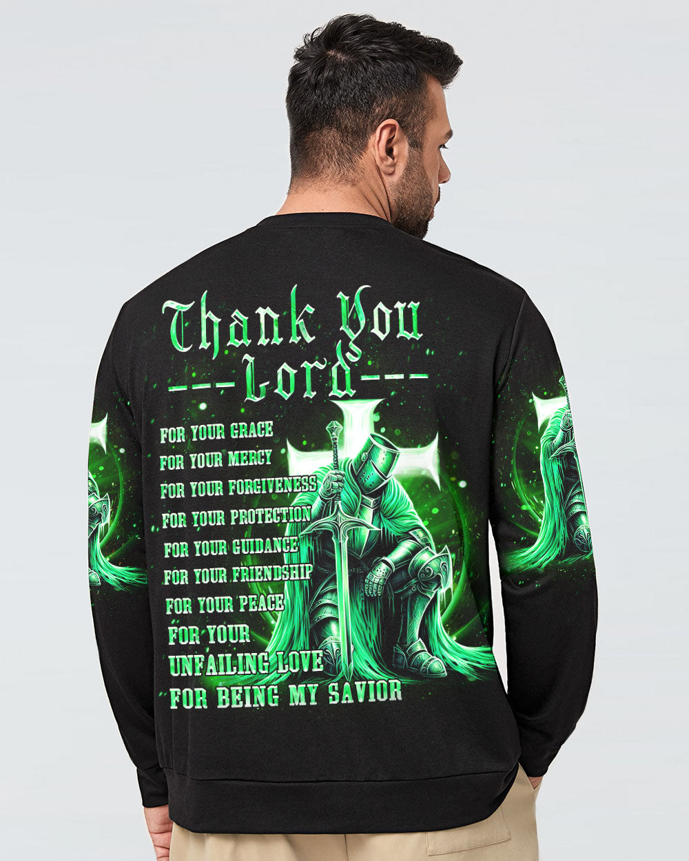 Thank You Lord Men's All Over Print Shirt - Yhhn2305243