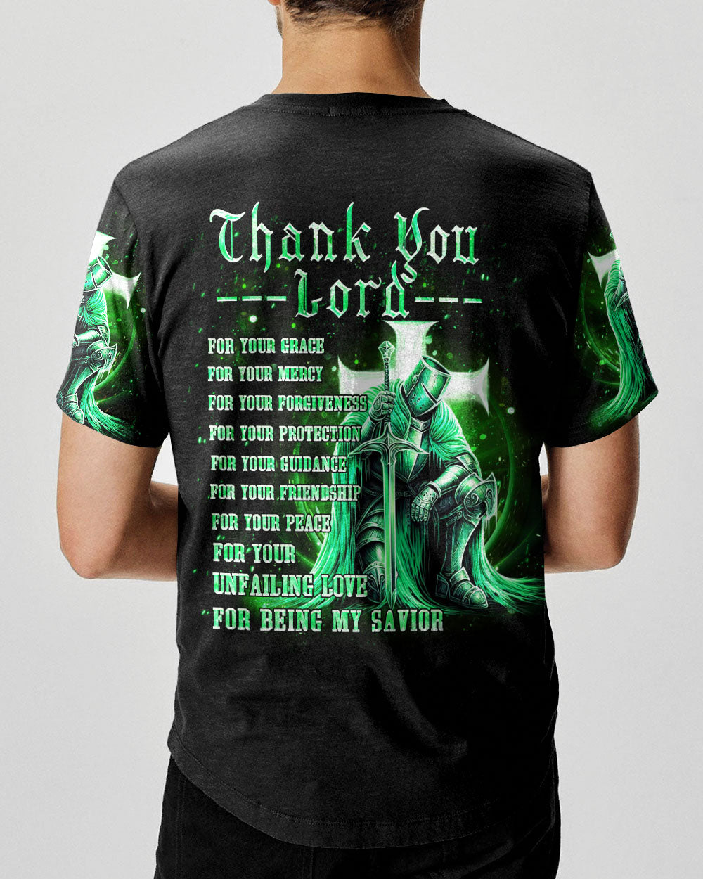 Thank You Lord Men's All Over Print Shirt - Yhhn2305243