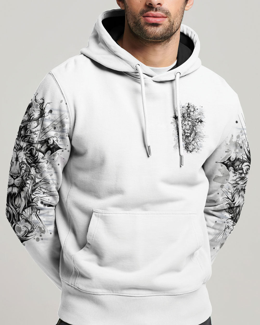 Jesus Dropped The Charges Lion Men's All Over Print Shirt - Yhhn2307243