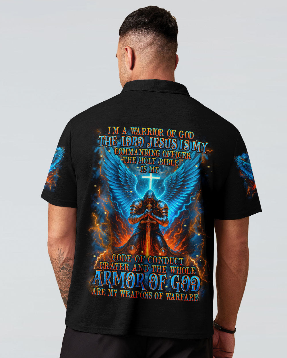 I'm A Warrior Of God Men's All Over Print Shirt - Yhhn2307254