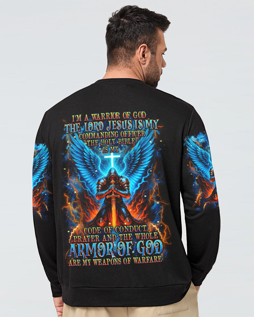 I'm A Warrior Of God Men's All Over Print Shirt - Yhhn2307254
