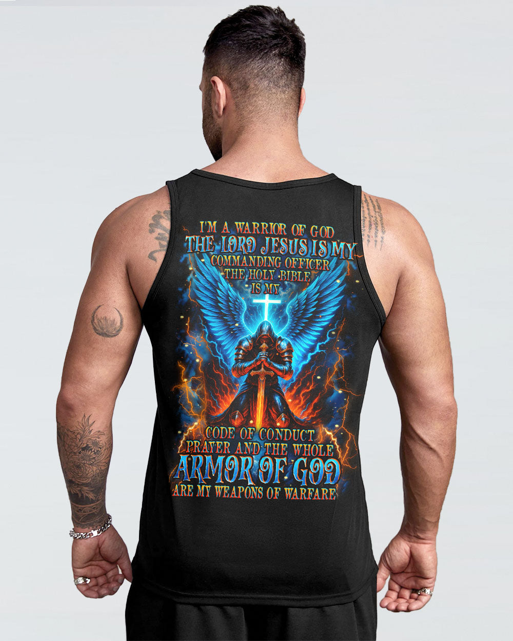 I'm A Warrior Of God Men's All Over Print Shirt - Yhhn2307254