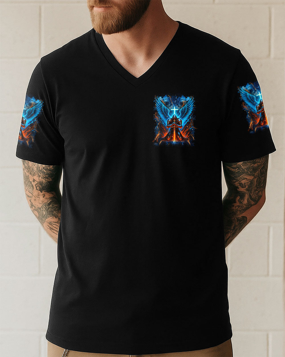 I'm A Warrior Of God Men's All Over Print Shirt - Yhhn2307254
