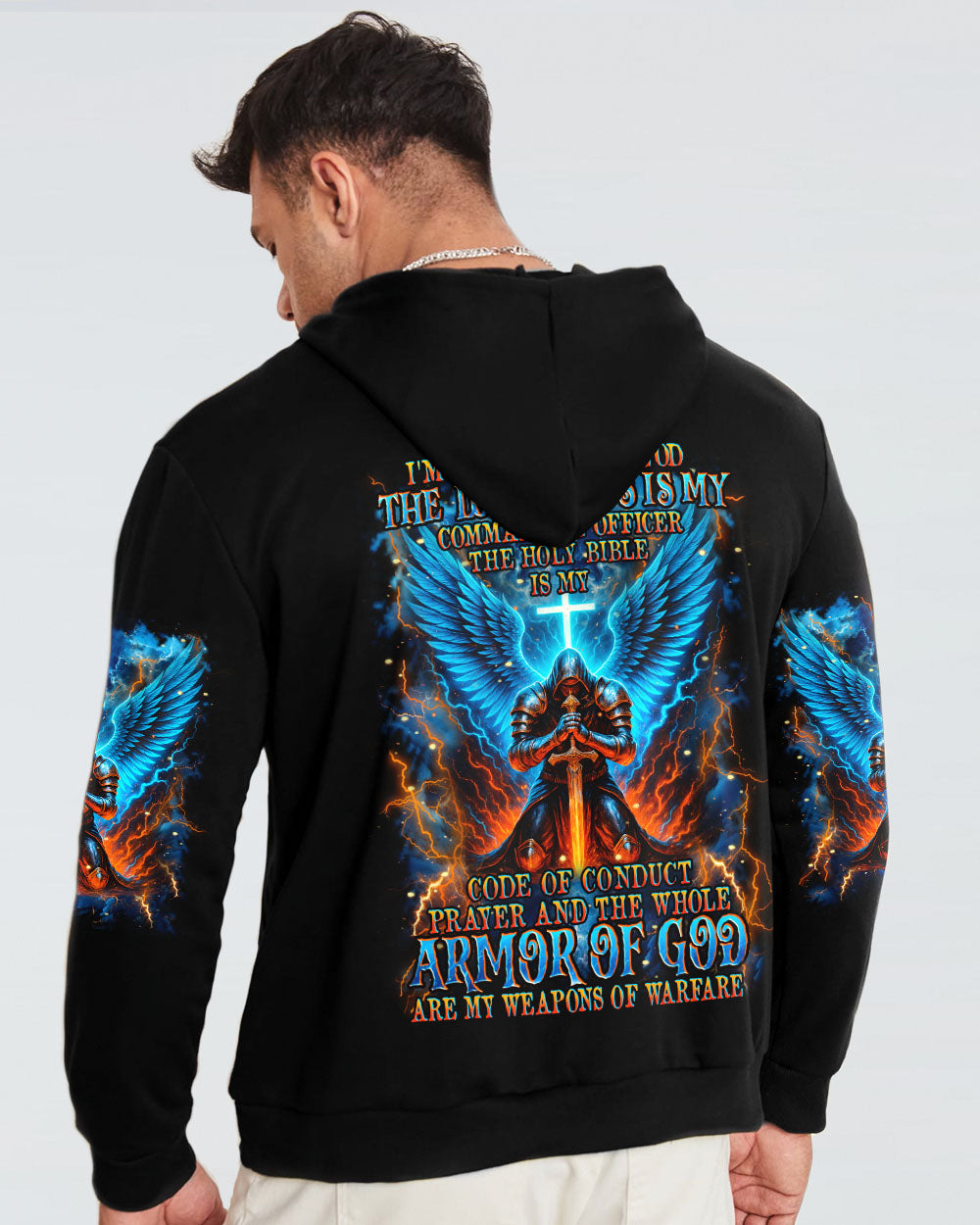 I'm A Warrior Of God Men's All Over Print Shirt - Yhhn2307254