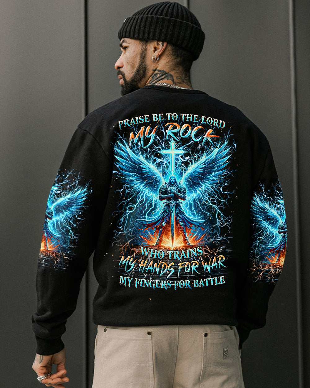 Praise Be To The Lord My Rock Men's All Over Print Shirt - Yhhn2404243