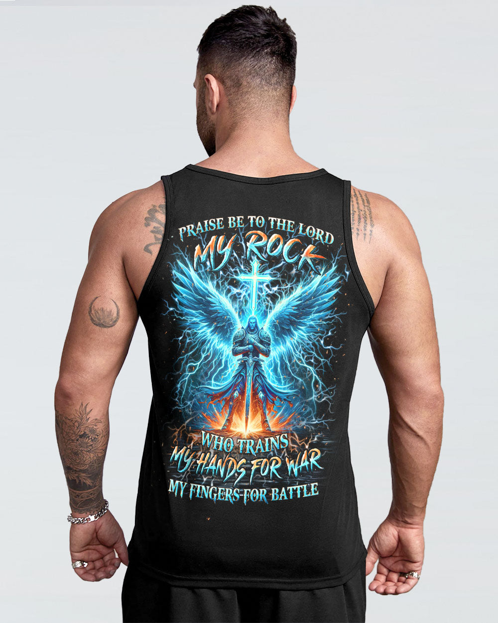 Praise Be To The Lord My Rock Men's All Over Print Shirt - Yhhn2404243