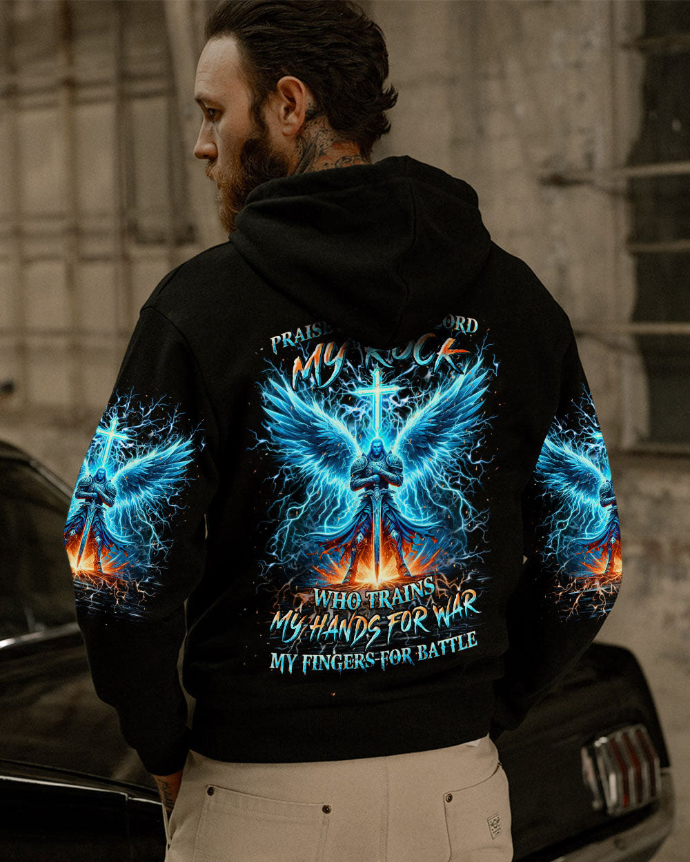 Praise Be To The Lord My Rock Men's All Over Print Shirt - Yhhn2404243