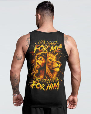 He Died For Me Men's All Over Print Shirt - Yhhn2404253