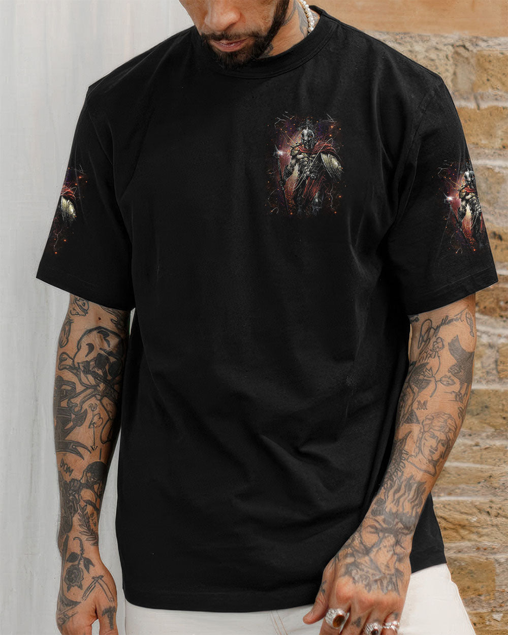 A Warrior Of Christ Men's All Over Print Shirt - Yhhn2407251