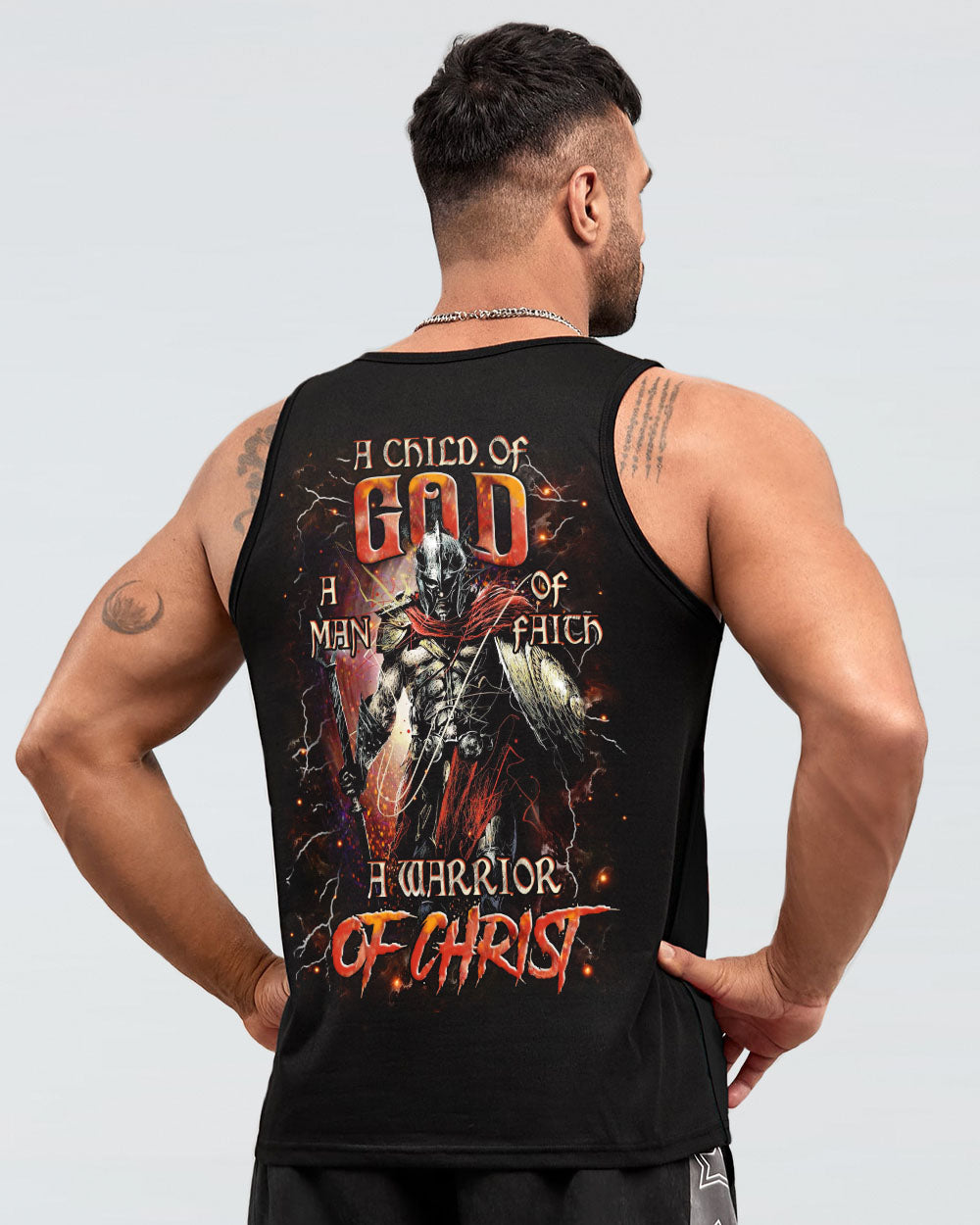 A Warrior Of Christ Men's All Over Print Shirt - Yhhn2407251