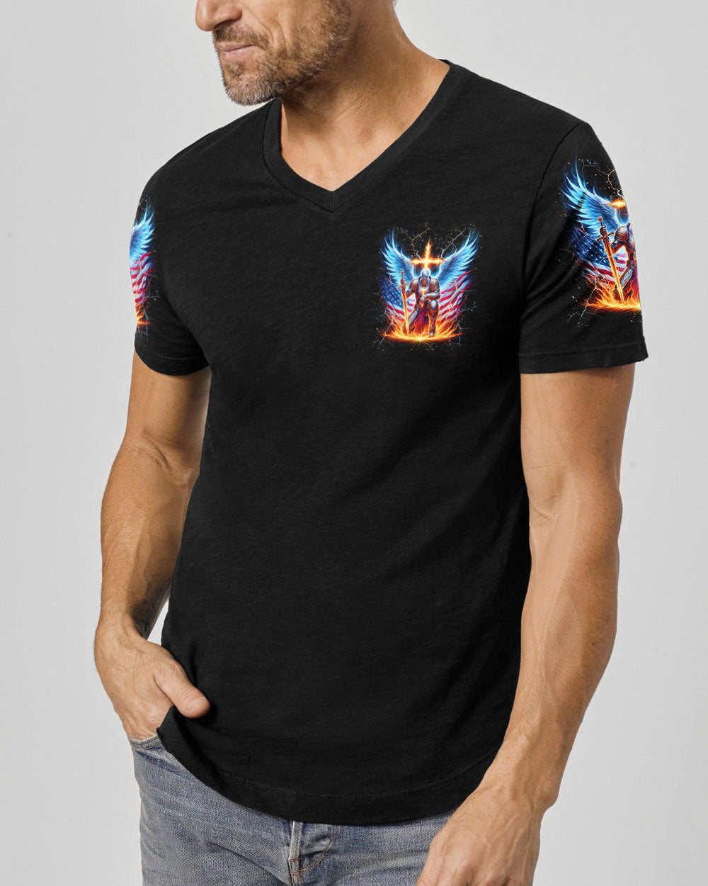 I'm A Warrior Of God Men's All Over Print Shirt - Yhhn2409243