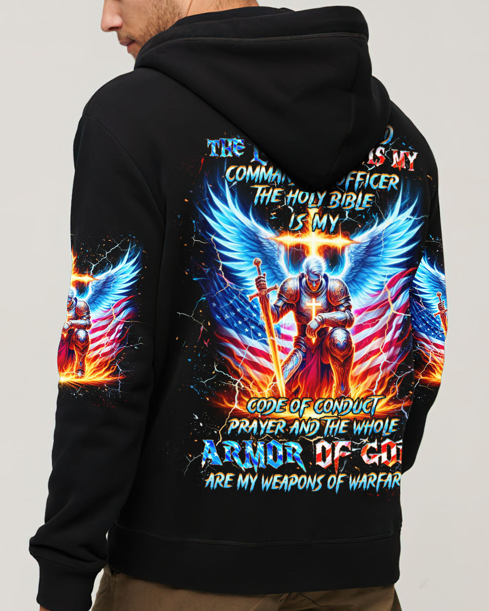 I'm A Warrior Of God Men's All Over Print Shirt - Yhhn2409243