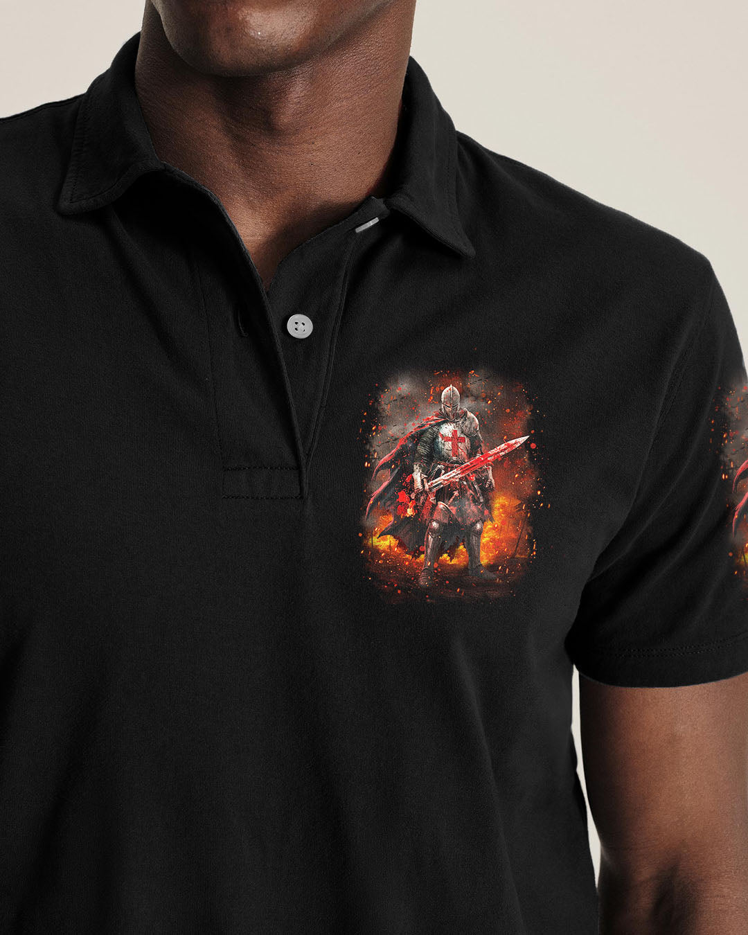 A Warrior Of Christ Men's All Over Print Shirt - Yhhn2411252