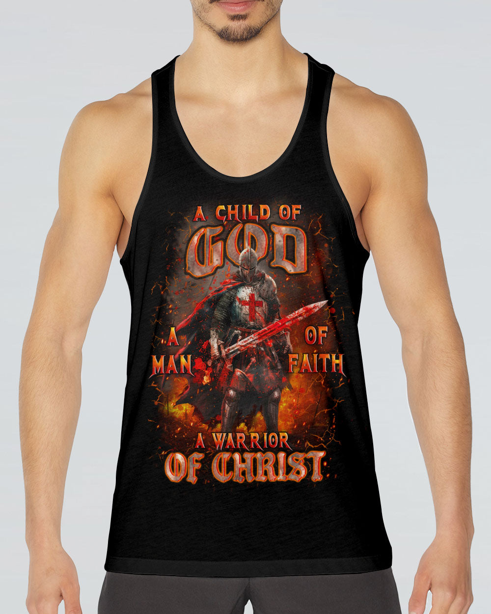 A Warrior Of Christ Men's All Over Print Shirt - Yhhn2411252