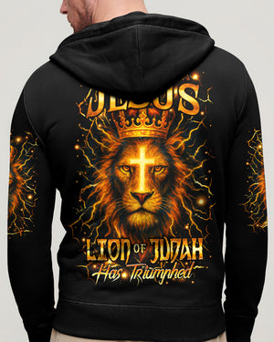 Lion Of Judah Has Triumphed Men's All Over Print Shirt - Yhhn2504253