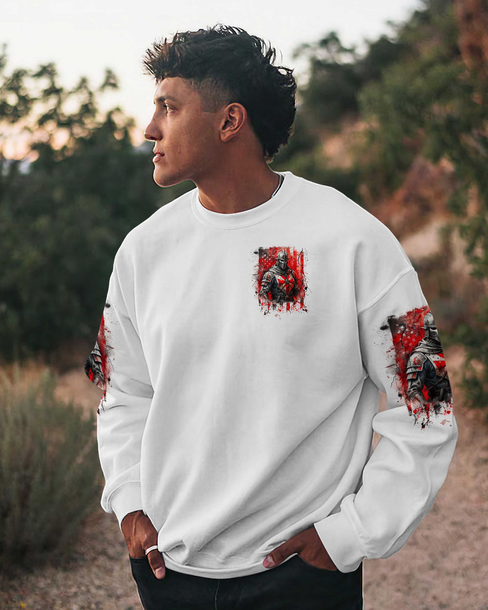 I Will Fear No Evil Men's All Over Print Shirt - Yhhn2509253