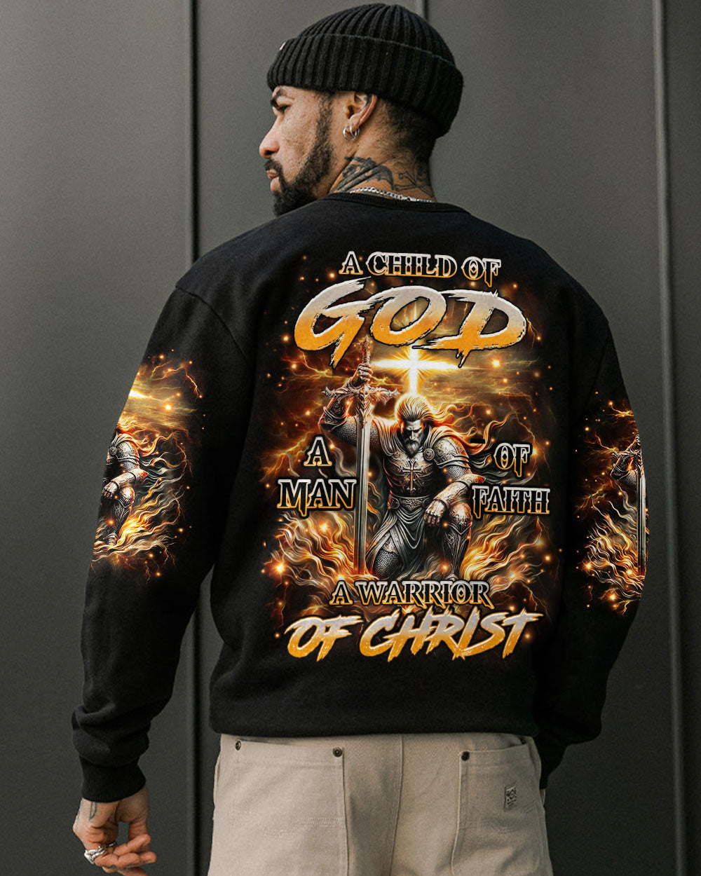 A Warrior Of Christ Men's All Over Print Shirt - Yhhn2603251