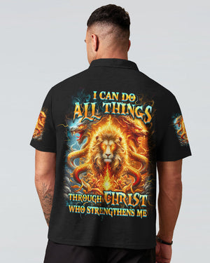 I Can Do All Things Lion Men's All Over Print Shirt - Yhhn2606243
