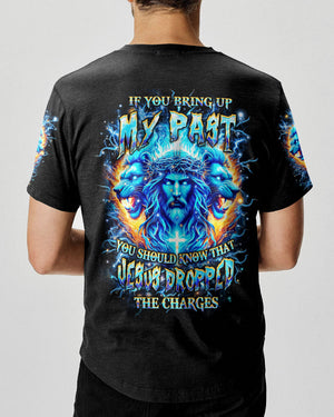 Jesus Dropped The Charges Lion Men's All Over Print Shirt - Yhhn2705241
