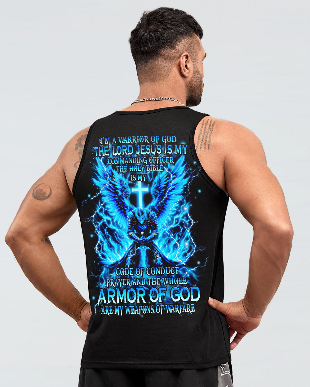 I'm A Warrior Of God Men's All Over Print Shirt - Yhhn2710254