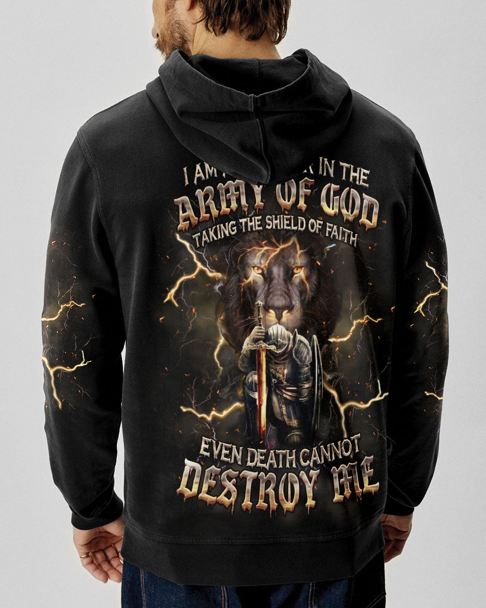 I Am A Warrior In The Army Of God Men's All Over Print Shirt - Yhhn2711241