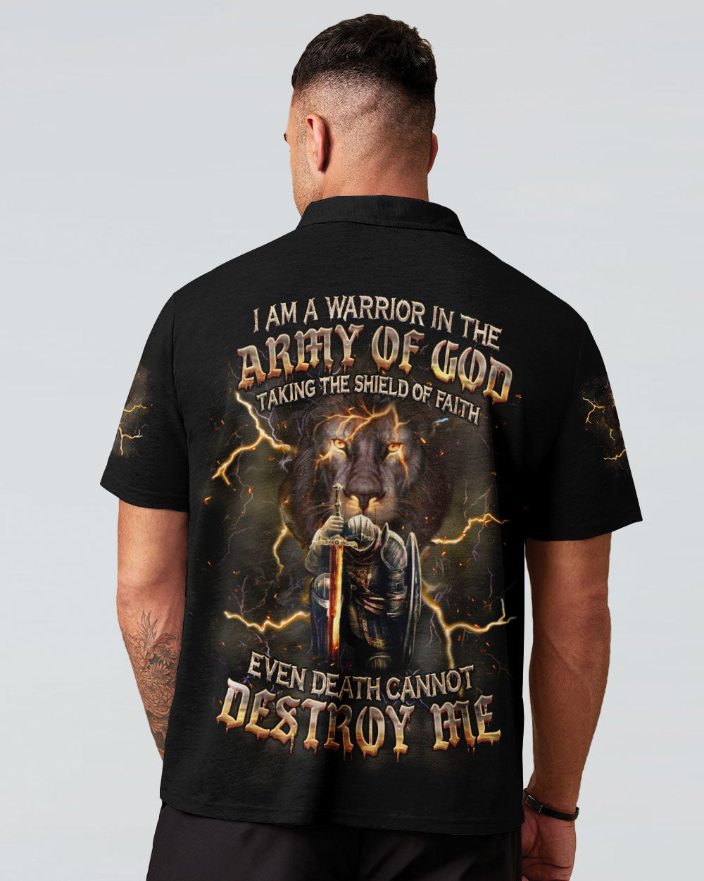 I Am A Warrior In The Army Of God Men's All Over Print Shirt - Yhhn2711241