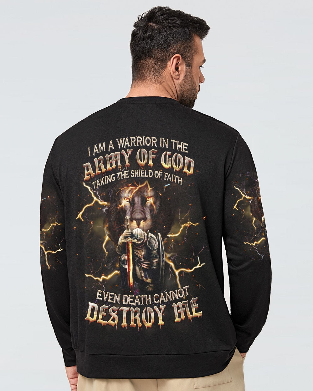 I Am A Warrior In The Army Of God Men's All Over Print Shirt - Yhhn2711241