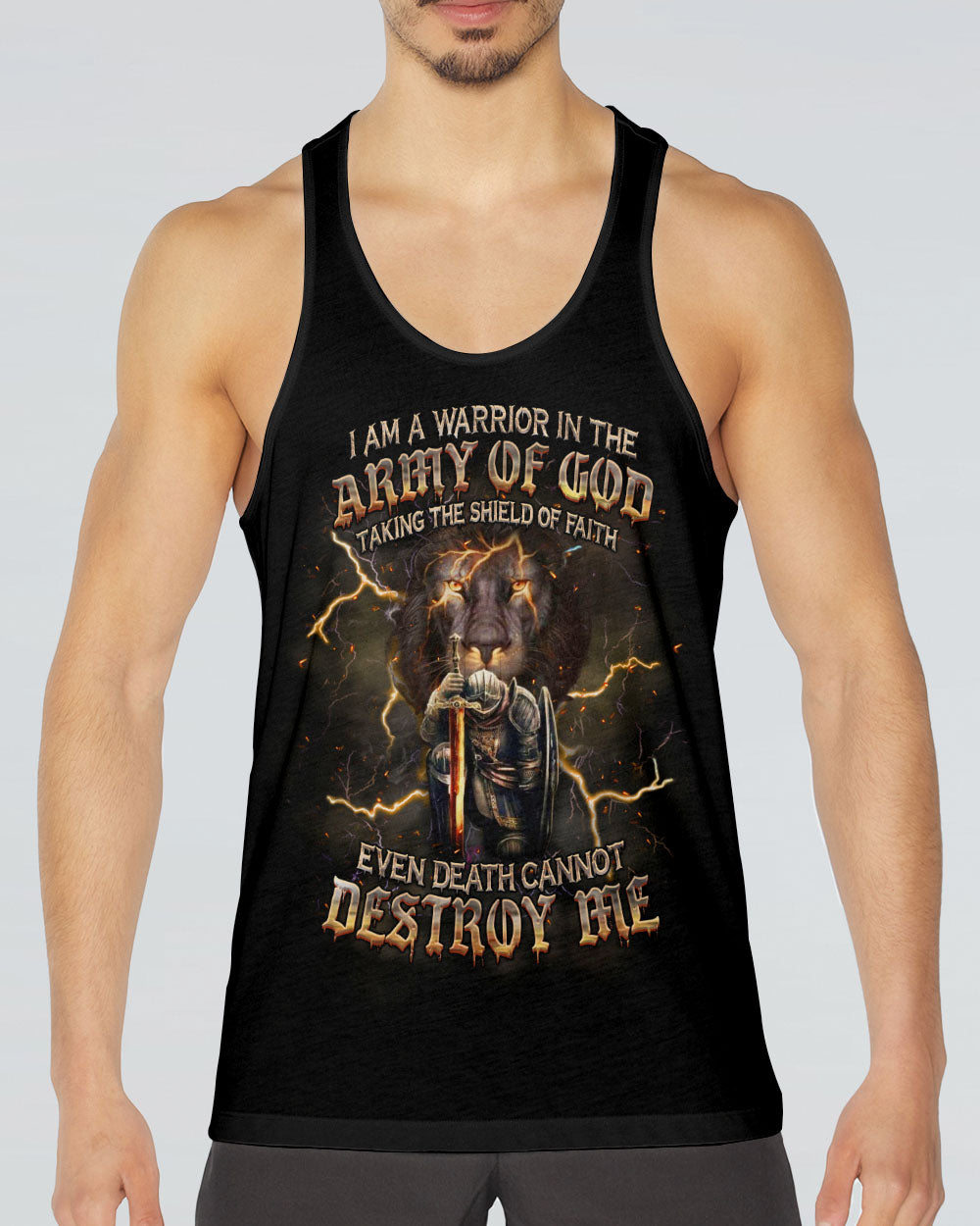 I Am A Warrior In The Army Of God Men's All Over Print Shirt - Yhhn2711241