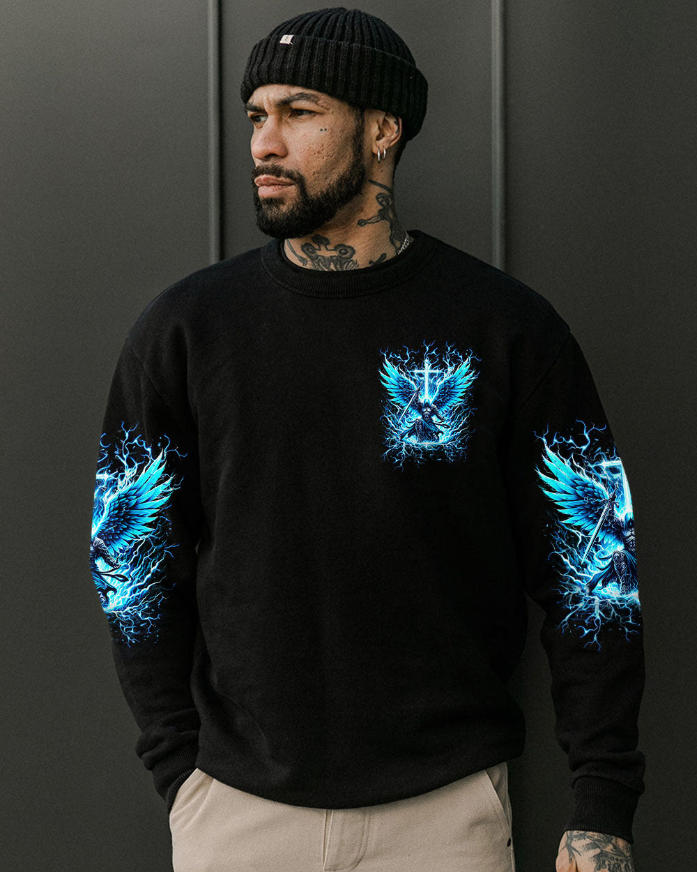The Devil Caught Me With My Head Down Men's All Over Print Shirt - Yhhn2802242