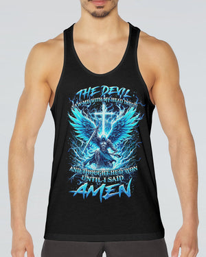 The Devil Caught Me With My Head Down Men's All Over Print Shirt - Yhhn2802242