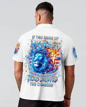 Jesus Dropped The Charges Lion Men's All Over Print Shirt - Yhhn2805244