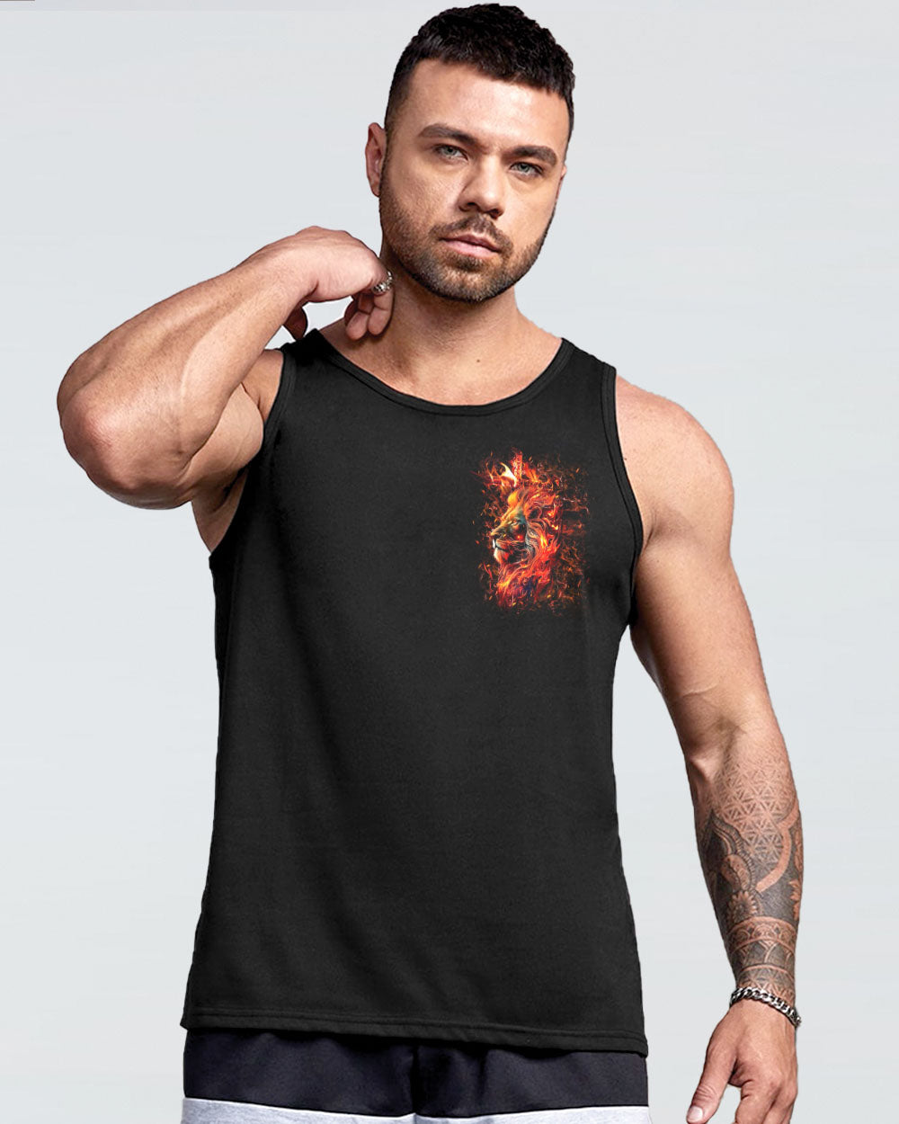 Jesus Dropped The Charges Lion Men's All Over Print Shirt - Yhhn2907243