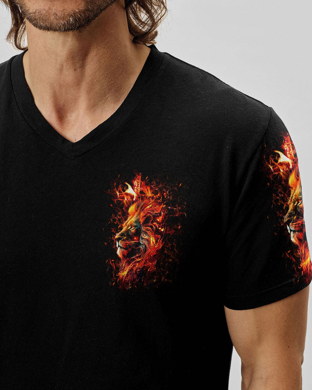 Jesus Dropped The Charges Lion Men's All Over Print Shirt - Yhhn2907243
