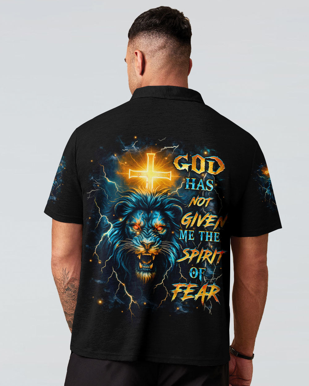 God Has Not Given Me The Spirit Of Fear Men's All Over Print Shirt - Yhhn3007252