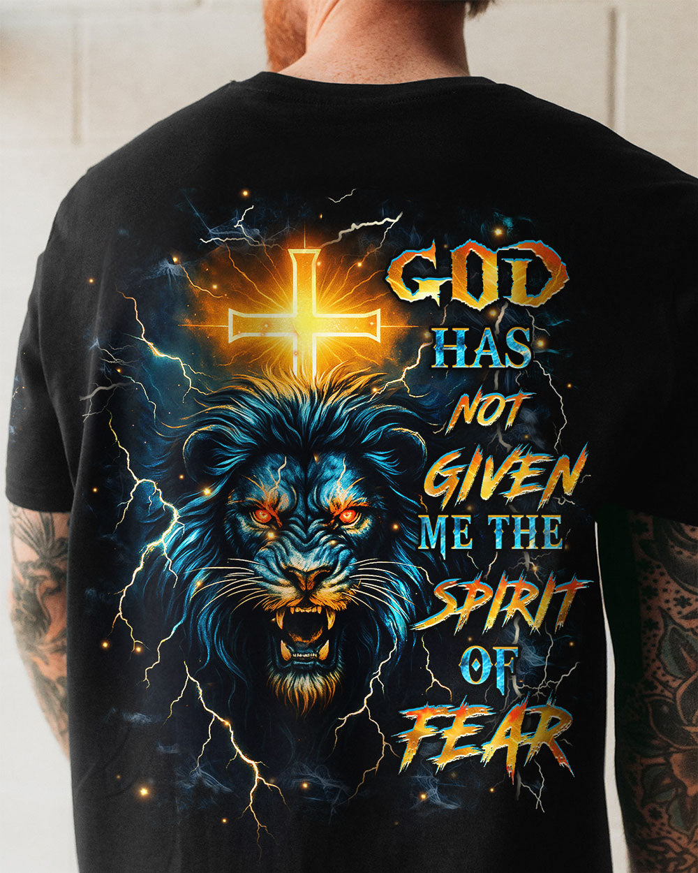 God Has Not Given Me The Spirit Of Fear Men's All Over Print Shirt - Yhhn3007252