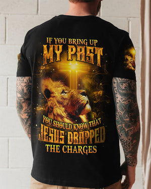 Jesus Dropped The Charges Lion Men's All Over Print Shirt - Yhhn3110252