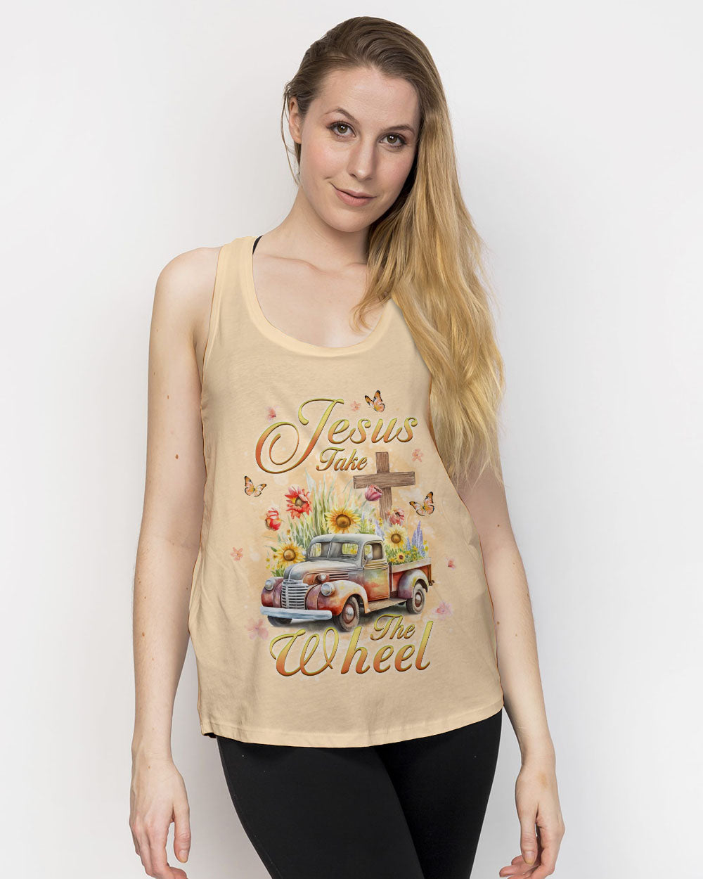 Jesus Take The Wheel Women's All Over Print Shirt - Yhkd1512233