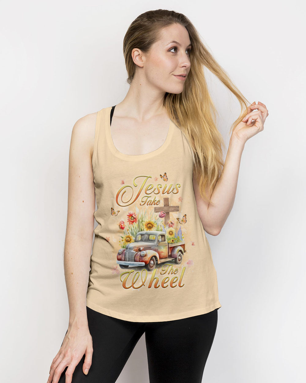 Jesus Take The Wheel Women's All Over Print Shirt - Yhkd1512233