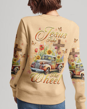 Jesus Take The Wheel Women's All Over Print Shirt - Yhkd1512233
