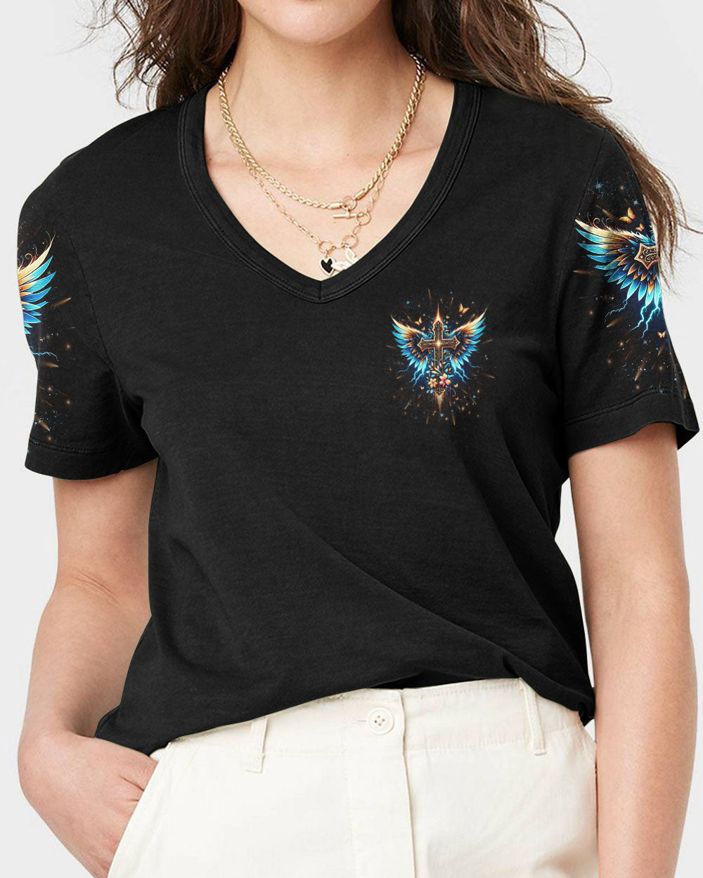 God Is My Strength Women's All Over Print Shirt - Yhkd1912232