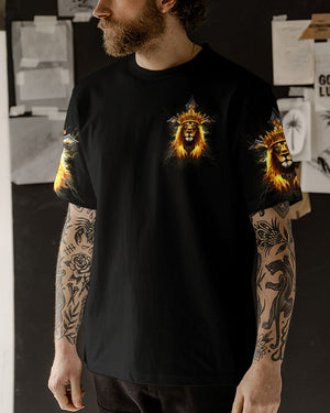 God Is My Strength Men's All Over Print Shirt - Yhlh2209234
