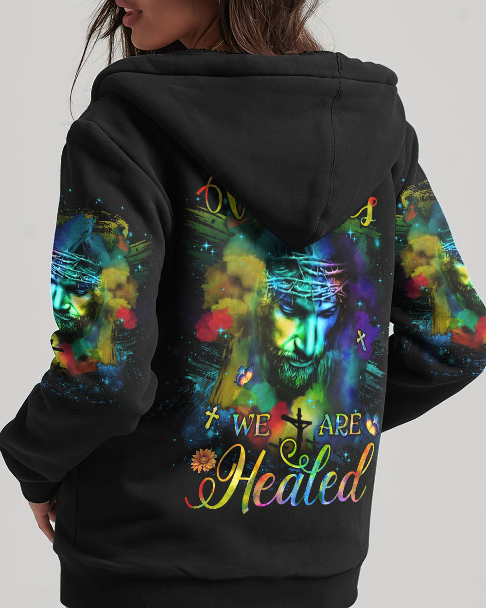 By His Wounds We Are Healed Women's All Over Print Shirt - Yhlh2909233