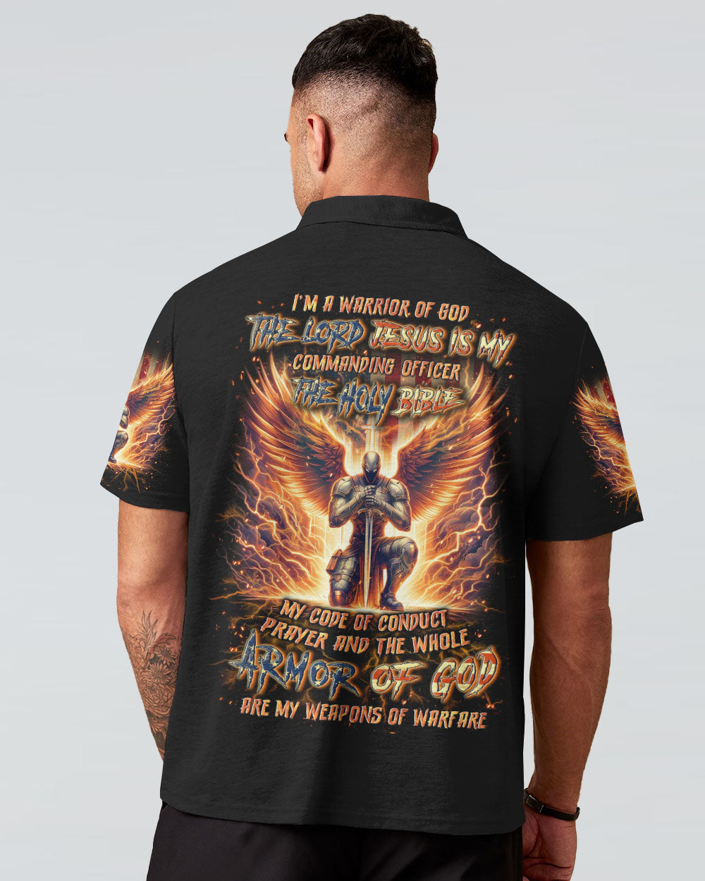 I'm A Warrior Of God Men's All Over Print Shirt - Yhln0104241